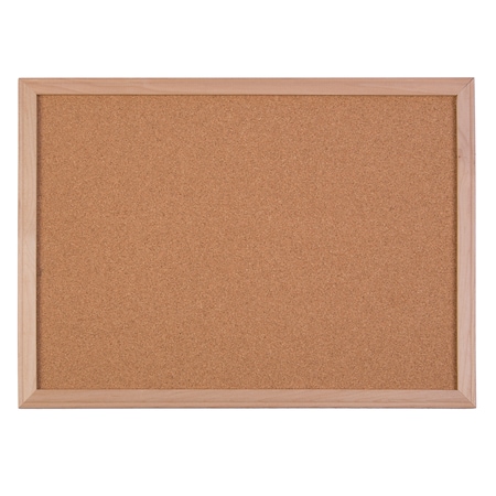 Crestline Products Wood Framed Cork Board, 18" x 24" 17102